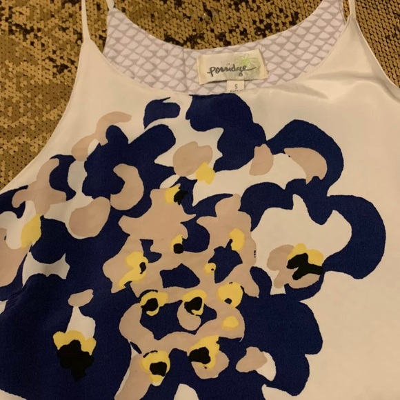 Anthropologie Porridge Women's Layered Tank  Sz S - Picture 3 of 5